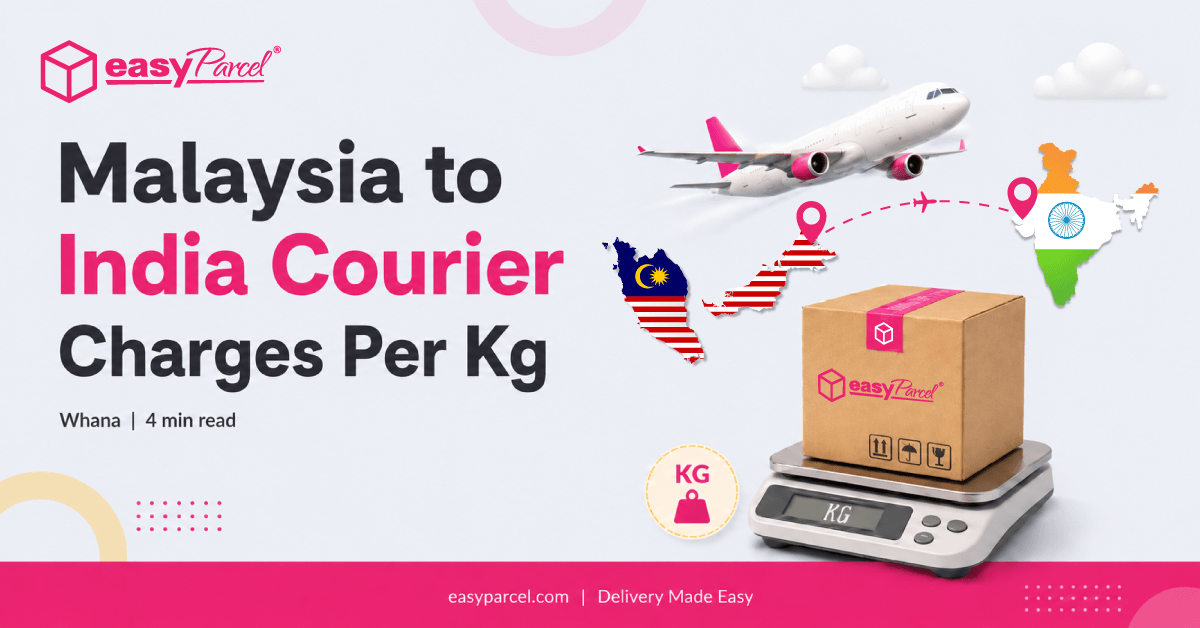 Malaysia to India Courier Charges Per KG